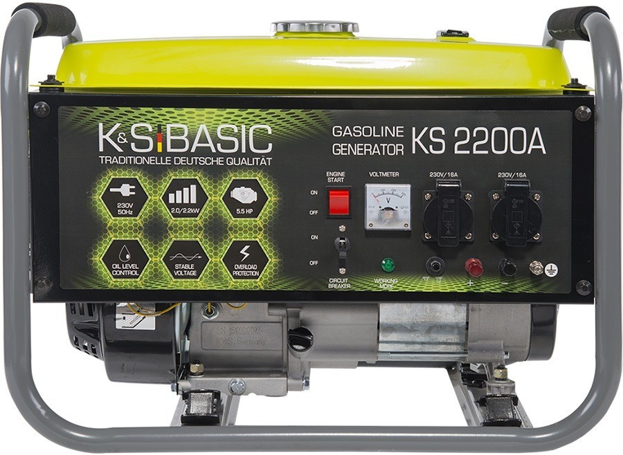 Бензиновий генератор K&amp;S BASIC KSB 2200A  Фото №0