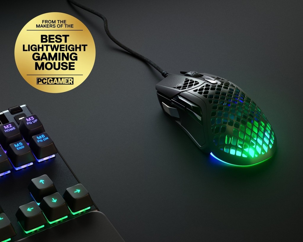 Мышь SteelSeries Aerox 5 USB Black (62401)  Фото №3