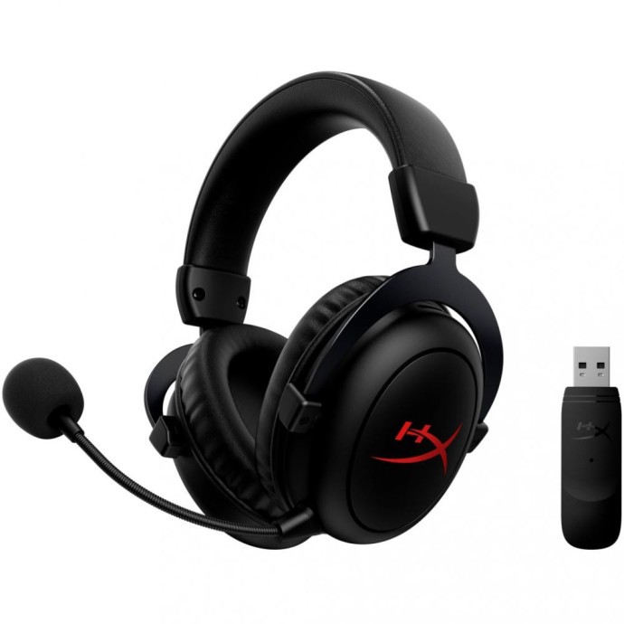 Навушники HyperX Cloud Core Wireless 7.1 (4P5D5AA/HHSC1C-CG-BK/G)  Фото №3
