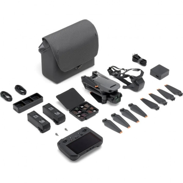 Квадрокоптер DJI Mavic 3 Pro Fly More Combo with DJI RC Pro (CP.MA.00000662.01)  Фото №1