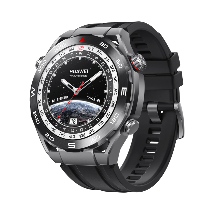 Смарт-часы HUAWEI Watch Ultimate Expedition Black (55020AGF)  Фото №4