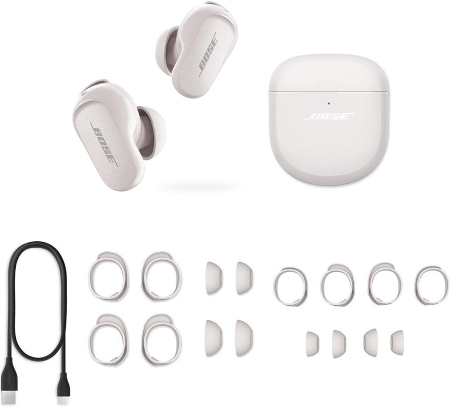 Наушники TWS Bose QuietComfort Earbuds II Soapstone (870730-0020)  Фото №0