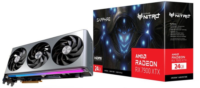 Видеокарта Sapphire Radeon RX 7900 XT Vapor-X 20GB NITRO+ (11323-01-20G)  Фото №4