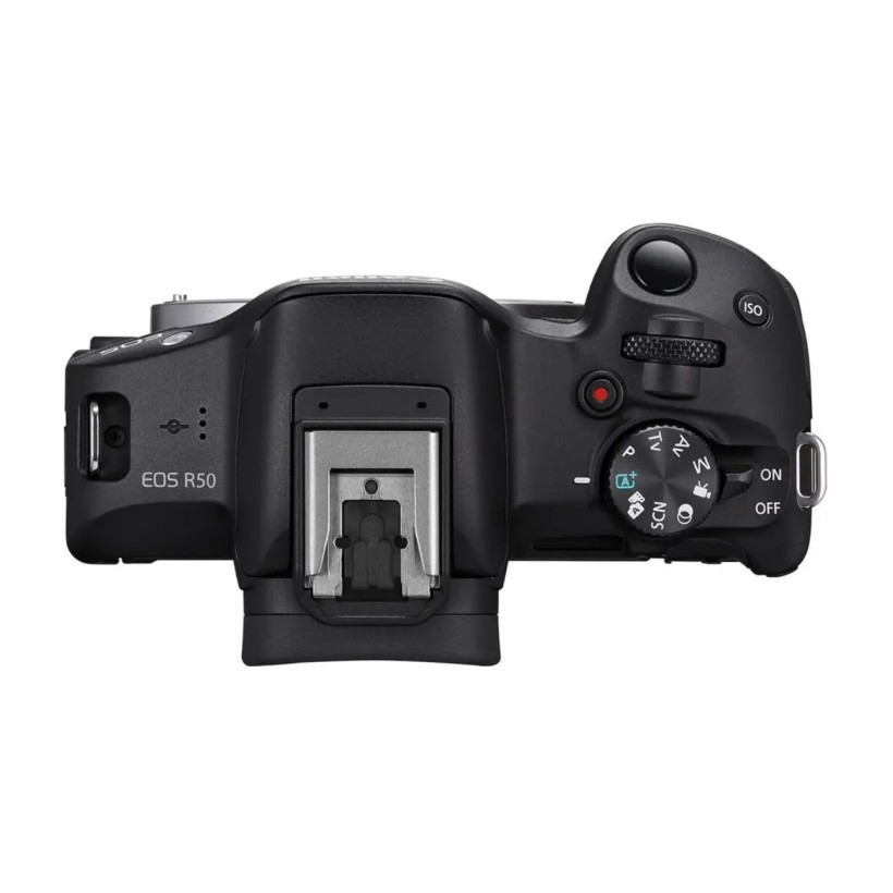 Бездзеркальний фотоапарат Canon EOS R50 kit RF-S 18-45mm IS STM + RF-S 55-210mm IS STM Black (5811C034)  Фото №6