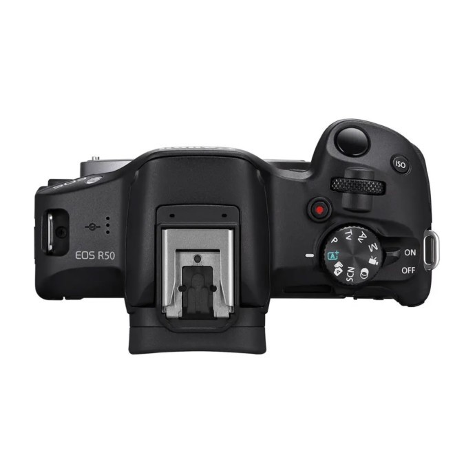 Бездзеркальний фотоапарат Canon EOS R50 kit RF-S 18-45mm IS STM + RF-S 55-210mm IS STM Black (5811C034)  Фото №6