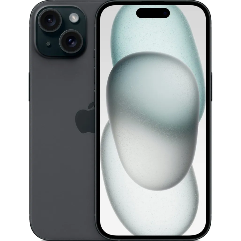 Смартфон Apple iPhone 15 256GB Black (MTP63)