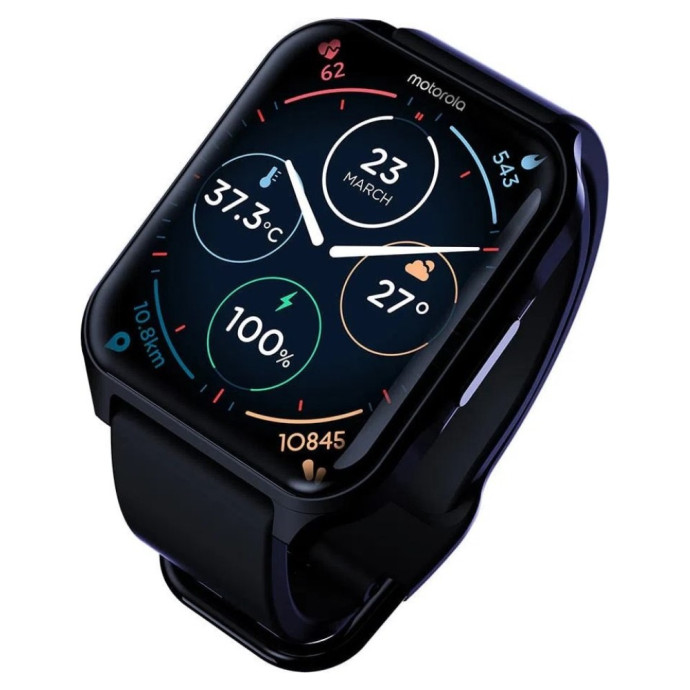 Смарт-часы Motorola Moto Watch 70 Phantom Black  Фото №1