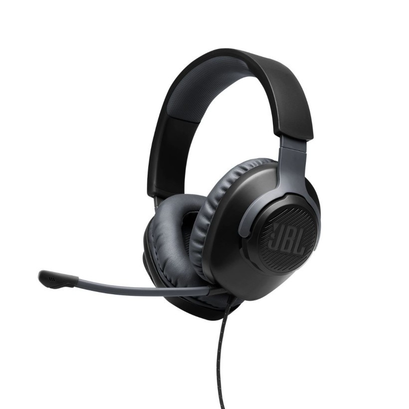 Наушники JBL Quantum 100 Black (JBLQUANTUM100BLK)  Фото №0