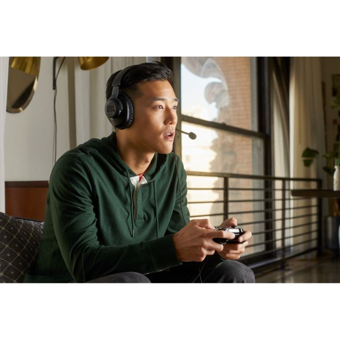 Наушники JBL Quantum 100 Black (JBLQUANTUM100BLK)  Фото №7