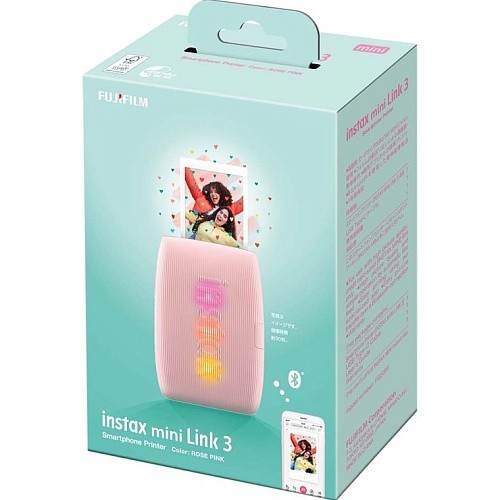 Мобильный принтер Fujifilm Instax Mini Link 3 Rose Pink (16832211)  Фото №6