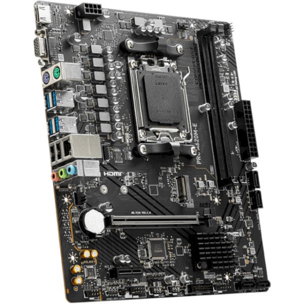 Материнская плата MSI PRO A620M-E  Фото №1