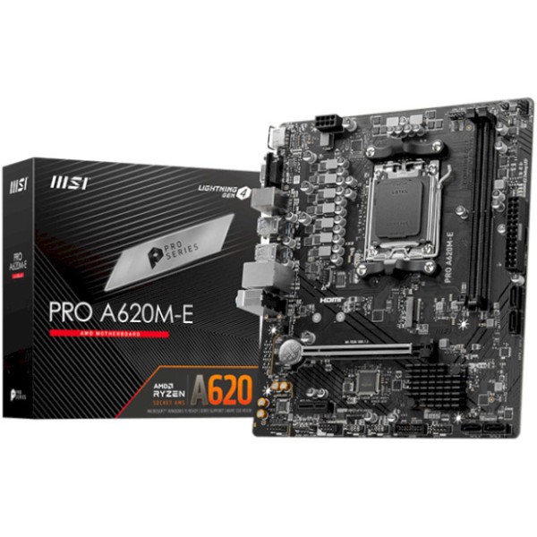 Материнская плата MSI PRO A620M-E  Фото №3