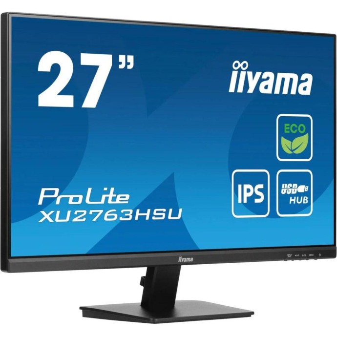 Монітор iiyama ProLite XU2763HSU-B1  Фото №0