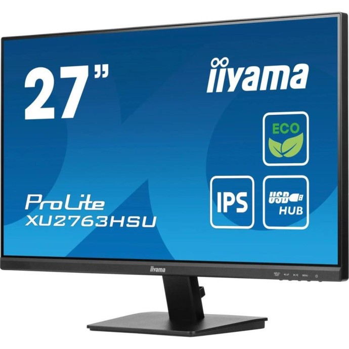 Монітор iiyama ProLite XU2763HSU-B1  Фото №1