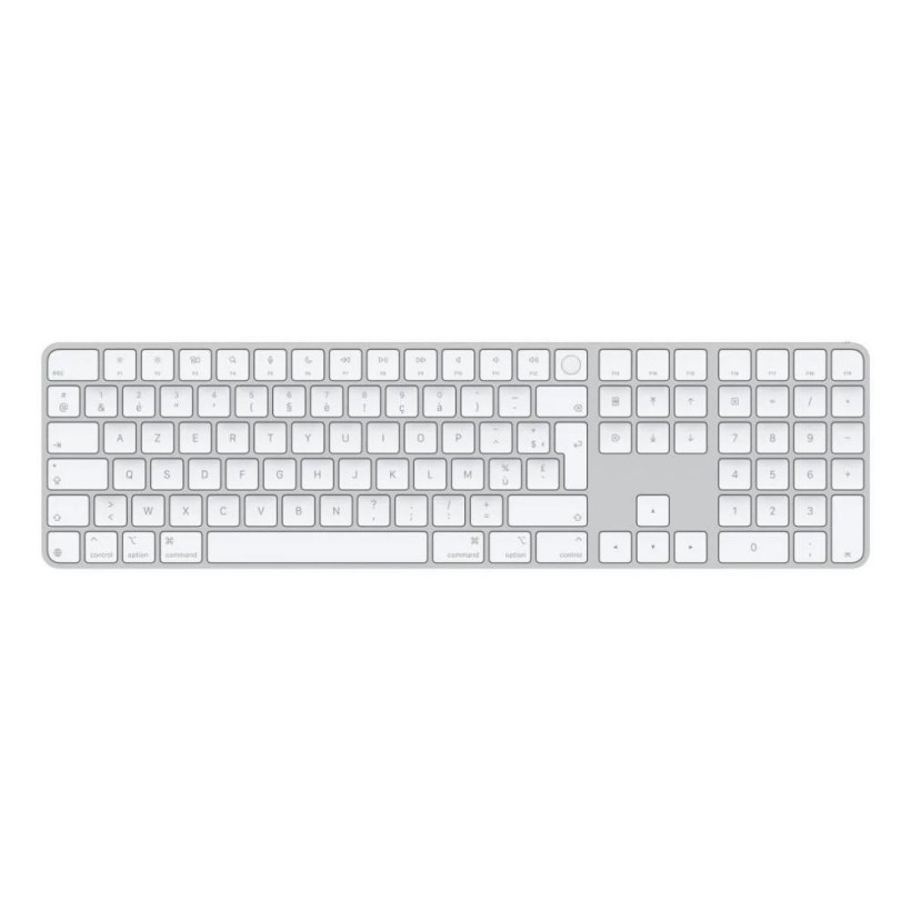 Клавиатура Apple Magic Keyboard с Touch ID и Numeric Keypad для Mac с Apple silicon USB-C White Keys