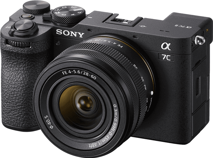Бездзеркальний фотоапарат Sony Alpha A7C II kit (28-60mm) Black (ILCE7CM2LB)  Фото №0