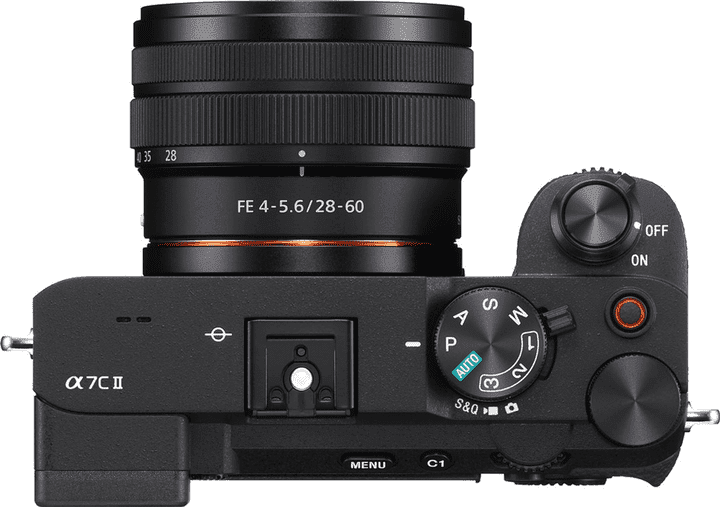 Бездзеркальний фотоапарат Sony Alpha A7C II kit (28-60mm) Black (ILCE7CM2LB)  Фото №10