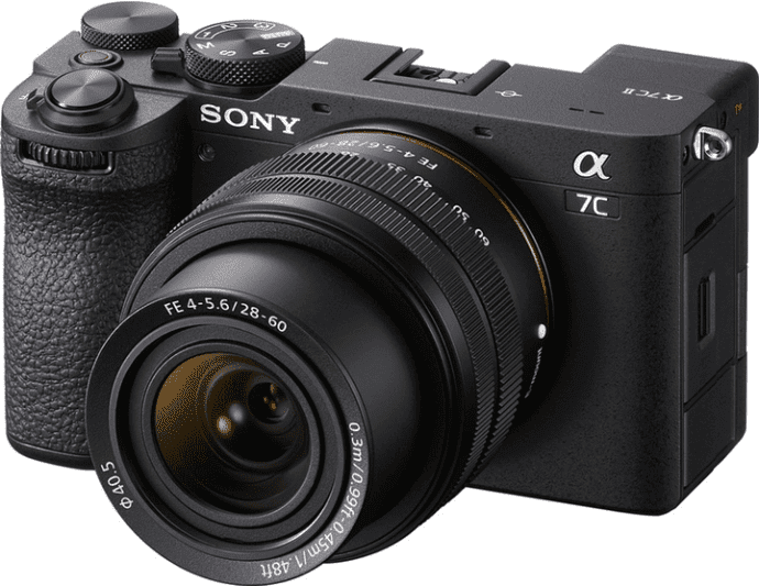 Бездзеркальний фотоапарат Sony Alpha A7C II kit (28-60mm) Black (ILCE7CM2LB)  Фото №1