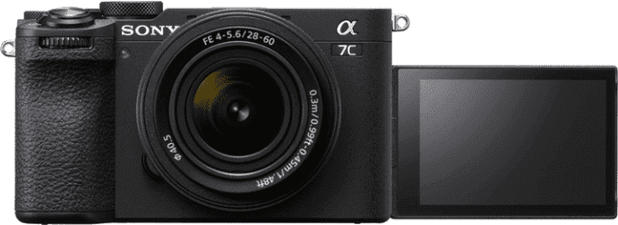 Бездзеркальний фотоапарат Sony Alpha A7C II kit (28-60mm) Black (ILCE7CM2LB)  Фото №2