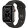 Смарт-годинник Apple Watch Series 6 GPS + Cellular 40mm Space Gray Aluminum Case w. Black Sport B. (M02Q3)  Фото №1