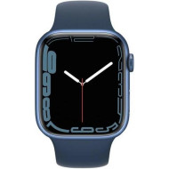 Смарт-годинник Apple Watch Series 7 GPS + Cellular 41mm Blue Aluminum Case w. Abyss Blue S. Band (MKHC3) 