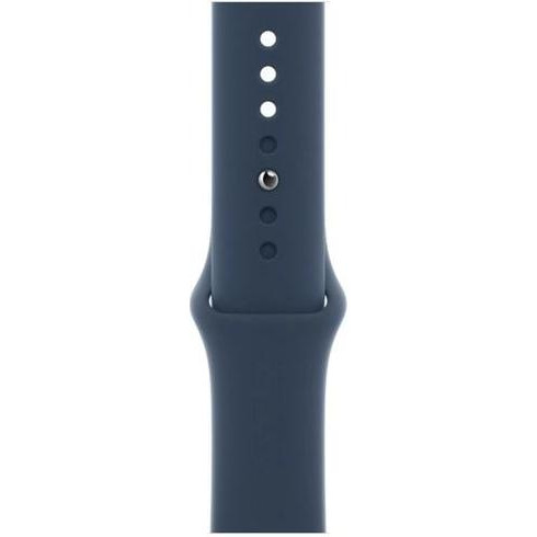 Смарт-годинник Apple Watch Series 7 GPS + Cellular 41mm Blue Aluminum Case w. Abyss Blue S. Band (MKHC3)  Фото №0