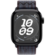 Смарт-годинник Apple Watch Series 10 GPS 46mm Jet Black Alu. Case w. BlackBlue Nike Sport Loop (MWX13+MYJD3) 