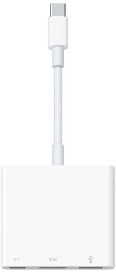 Мультипортовий адаптер Apple USB-C to digital AV Multiport Adapter (MJ1K2)  Фото №0