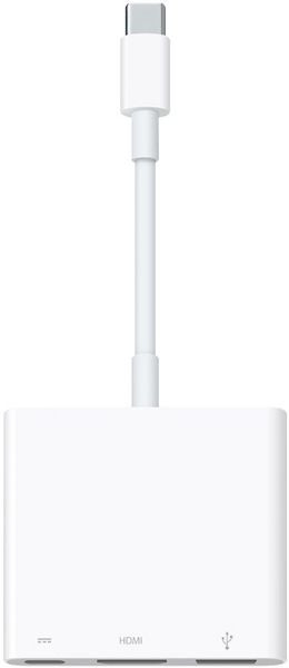 Мультипортовий адаптер Apple USB-C to digital AV Multiport Adapter (MUF82)