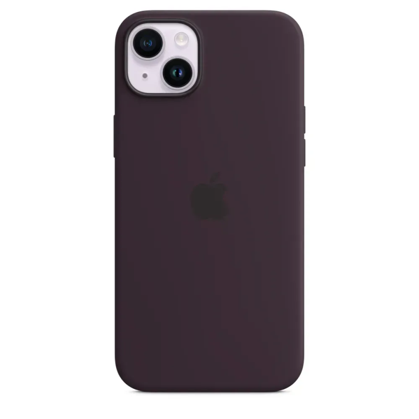 Чохол для смартфона Apple iPhone 14 Plus Silicone Case with MagSafe - Elderberry (MPT93)  Фото №3