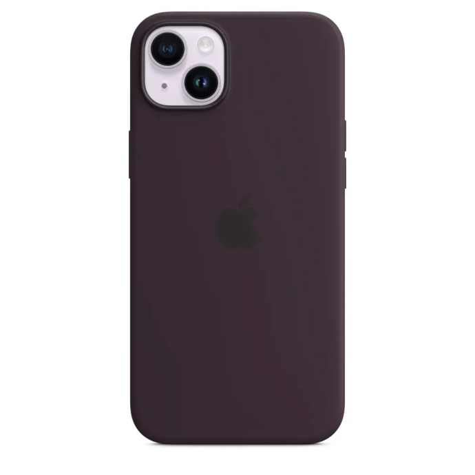Чохол для смартфона Apple iPhone 14 Plus Silicone Case with MagSafe - Elderberry (MPT93)  Фото №3