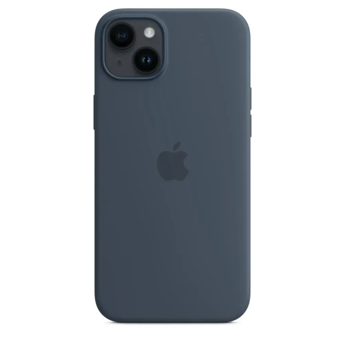 Чохол для смартфона Apple iPhone 14 Plus Silicone Case with MagSafe - Storm Blue (MPT53)  Фото №0