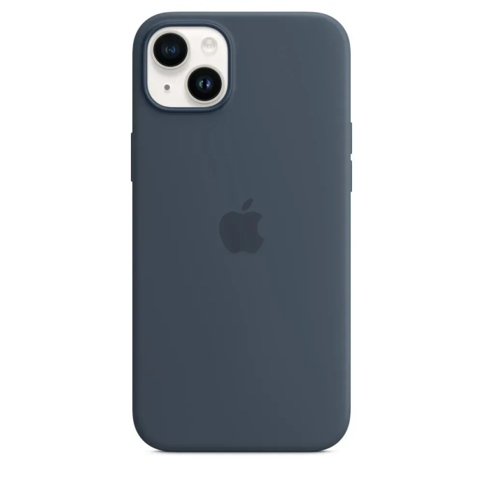 Чохол для смартфона Apple iPhone 14 Plus Silicone Case with MagSafe - Storm Blue (MPT53)  Фото №1