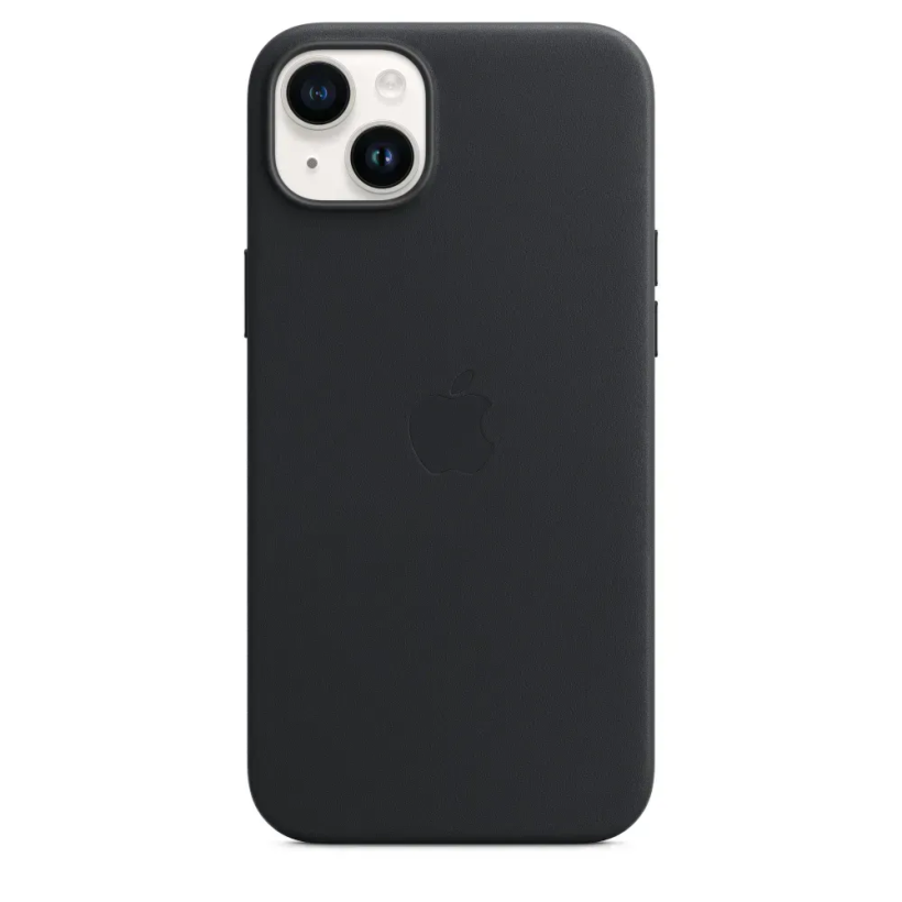 Чохол для смартфона Apple iPhone 14 Plus Leather Case with MagSafe - Midnight (MPP93)
