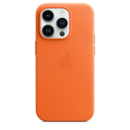 Чохол для смартфона Apple iPhone 14 Pro Max Leather Case with MagSafe - Orange (MPPR3) 