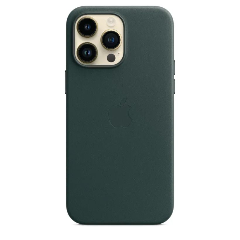 Чохол для смартфона Apple iPhone 14 Pro Max Leather Case with MagSafe - Forest Green (MPPN3)