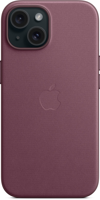 Чохол для смартфона Apple iPhone 15 FineWoven Case with MagSafe - Mulberry (MT3E3)  Фото №0