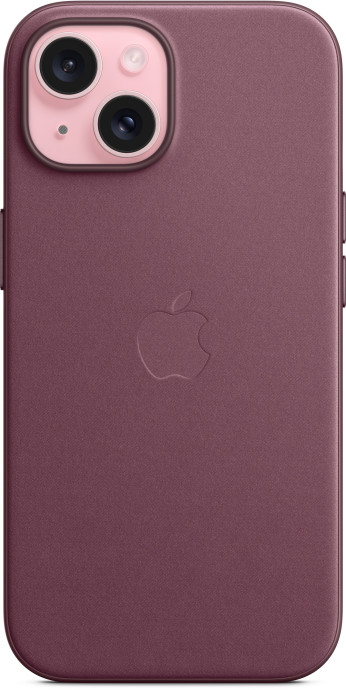 Чохол для смартфона Apple iPhone 15 FineWoven Case with MagSafe - Mulberry (MT3E3)  Фото №2