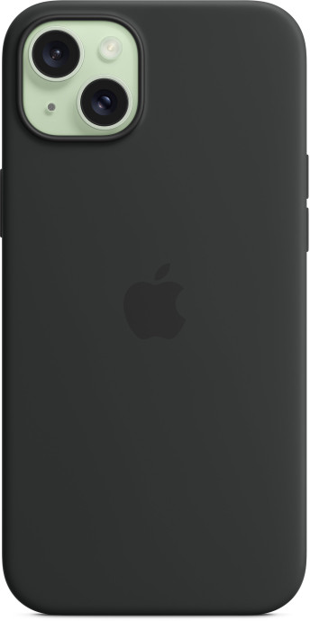 Чехол для смартфона Apple iPhone 15 Plus Silicone Case with MagSafe - Black (MT103)  Фото №0