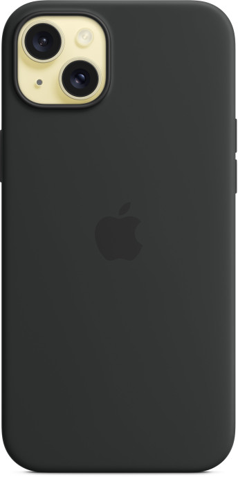 Чехол для смартфона Apple iPhone 15 Plus Silicone Case with MagSafe - Black (MT103)  Фото №2