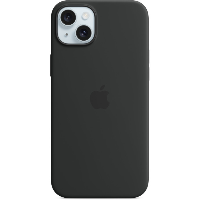 Чехол для смартфона Apple iPhone 15 Plus Silicone Case with MagSafe - Black (MT103)  Фото №3