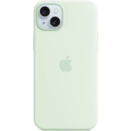 Чохол для смартфона Apple iPhone 15 Plus Silicone Case with MagSafe - Soft Mint (MWNG3) 