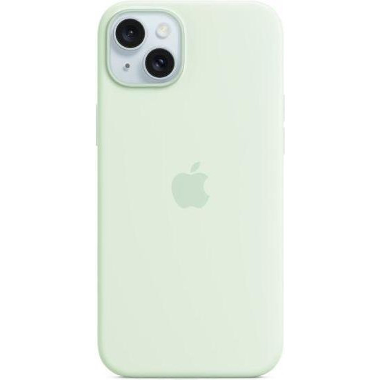 Чохол для смартфона Apple iPhone 15 Plus Silicone Case with MagSafe - Soft Mint (MWNG3)