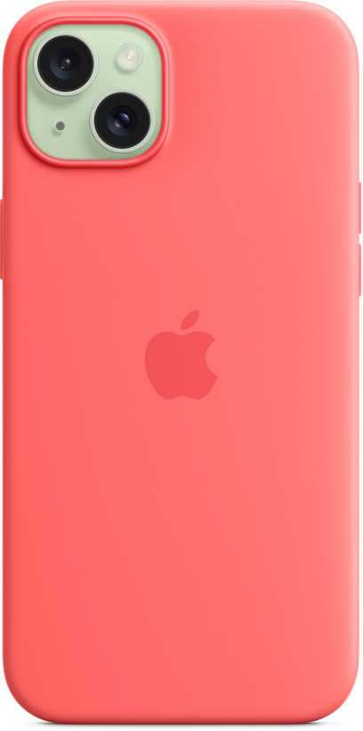 Чохол для смартфона Apple iPhone 15 Plus Silicone Case with MagSafe - Guava (MT163)  Фото №0
