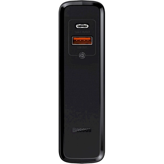 Зовнішній акумулятор (павербанк) Baseus Power Station 2-in-1 Quick Charger Black (PPNLD-C01)