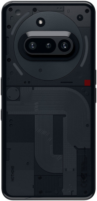 Смартфон Nothing Phone (3a) 12/256GB Black (Global EU)  Фото №1
