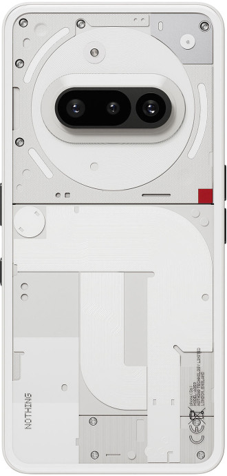 Смартфон Nothing Phone (3a) 8/128GB White (Global EU)  Фото №1
