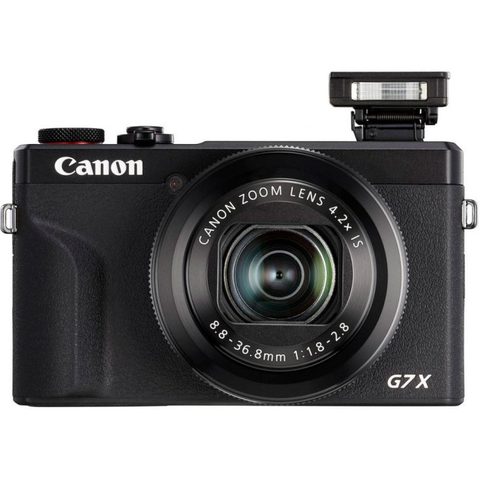 Компактний фотоапарат Canon PowerShot G7 X Mark III Black Battery Kit (3637C014)  Фото №0