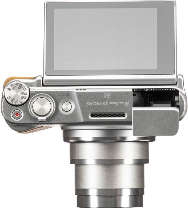 Компактний фотоапарат Canon PowerShot SX740 HS Silver Travel Kit (2956C034AA)  Фото №1