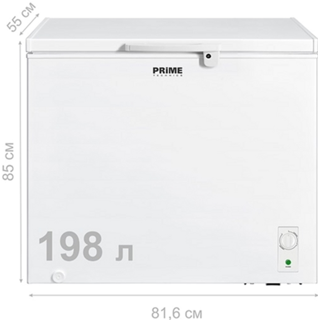 Морозильный ларь Prime Technics CS 19849 M  Фото №4